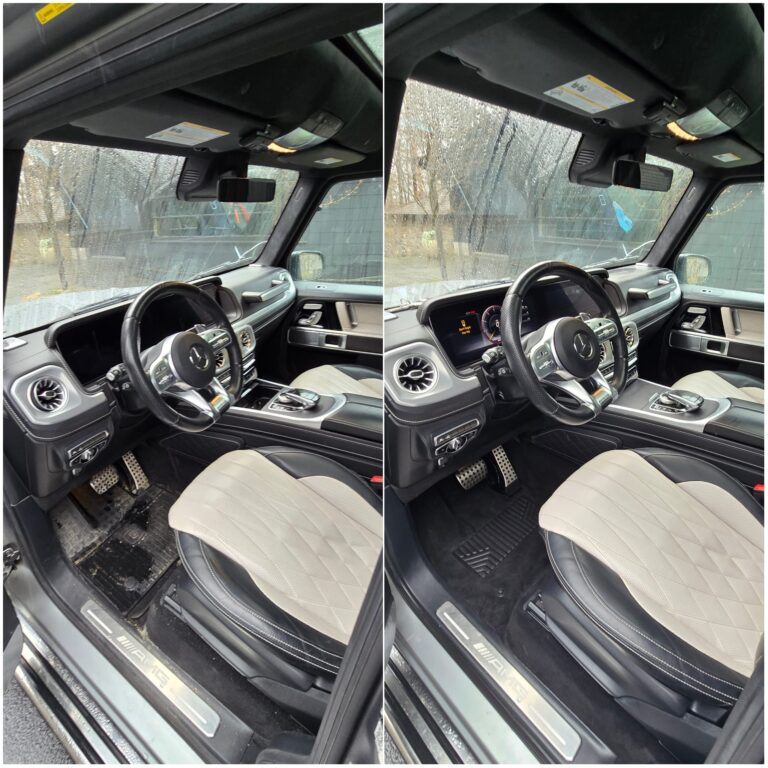 Interior car detailing in Portland Maine by Care Clean Mobile Detailing